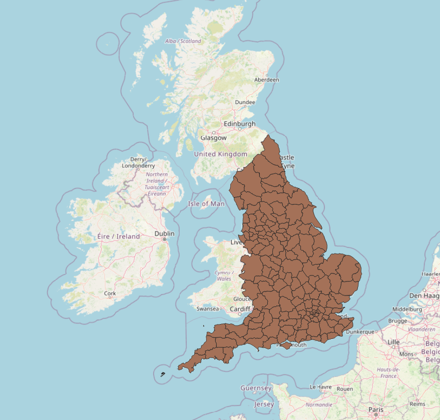 As previous but now the UK is on top of the UK